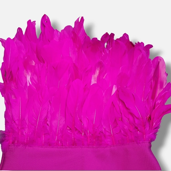 Novaluxe Bodycon Midi Prom Cocktail Formal Party Dress Size Large - Picture 4 of 12